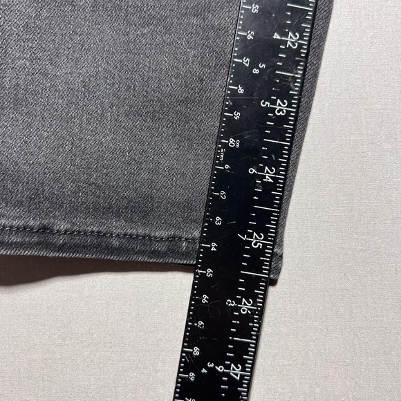 L'AGENCE Margot High Rise‎ Skinny Jeans Womens 26 Dark Graphite Stretch Made USA - Picture 14 of 16